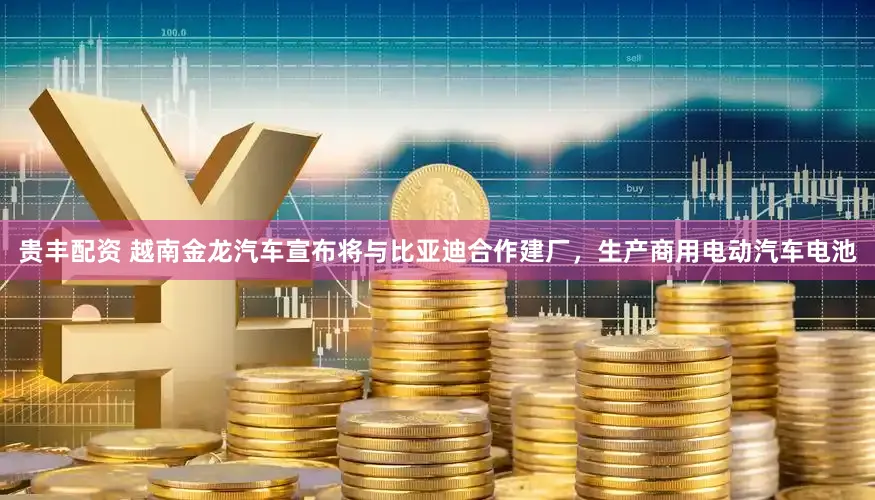 贵丰配资 越南金龙汽车宣布将与比亚迪合作建厂，生产商用电动汽车电池