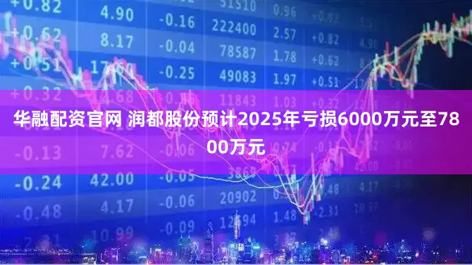 华融配资官网 润都股份预计2025年亏损6000万元至7800万元