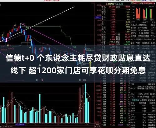 信德t+0 个东说念主耗尽贷财政贴息直达线下 超1200家门店可享花呗分期免息