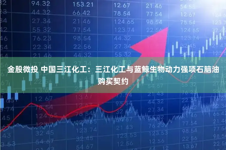 金股微投 中国三江化工：三江化工与蓝鲸生物动力强项石脑油购买契约